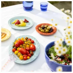 New &Klevering Assiettes Mochi - Set de 2 | Bleu