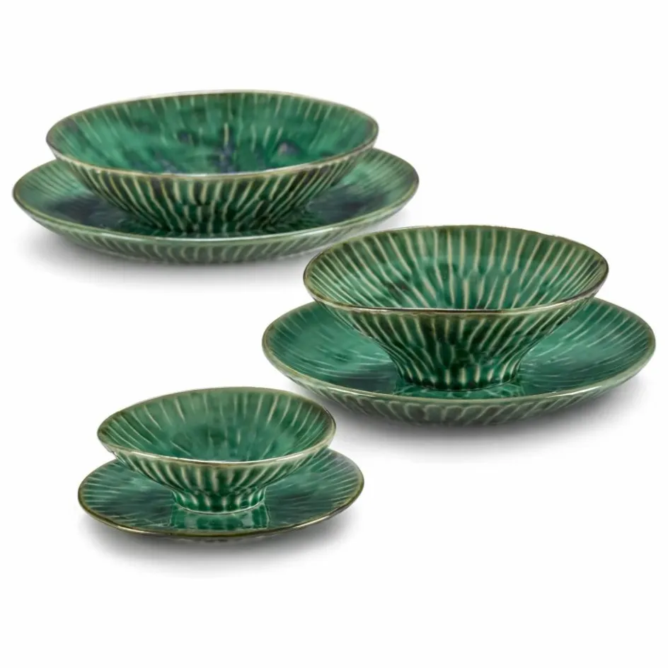 Serax Art De La Table*Assiettes Verde Lanza, Pascale Naessens - Set de 2 |