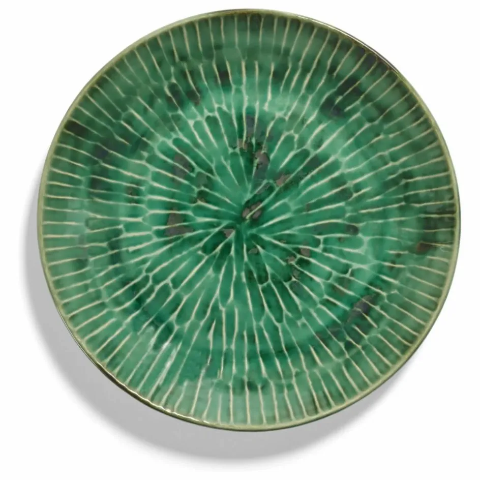 Serax Art De La Table*Assiettes Verde Lanza, Pascale Naessens - Set de 2 |