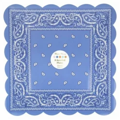Meri Meri Assiettes Western - Set de 8|Enfant Décoration De Fête