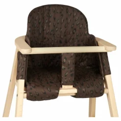 Best Nobodinoz Assise pour chaise haute Growing green | Léopard