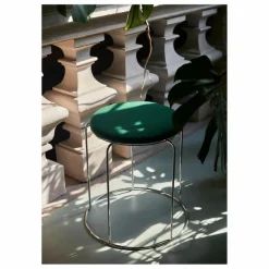 Outlet & Tradition Assise pour tabouret Wire VP11, Verner Panton | Vert émeraude