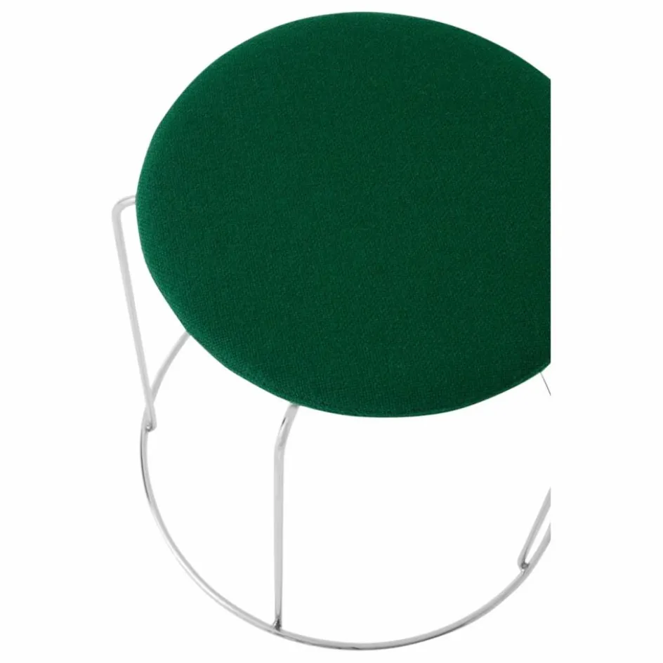 Outlet & Tradition Assise pour tabouret Wire VP11, Verner Panton | Vert émeraude
