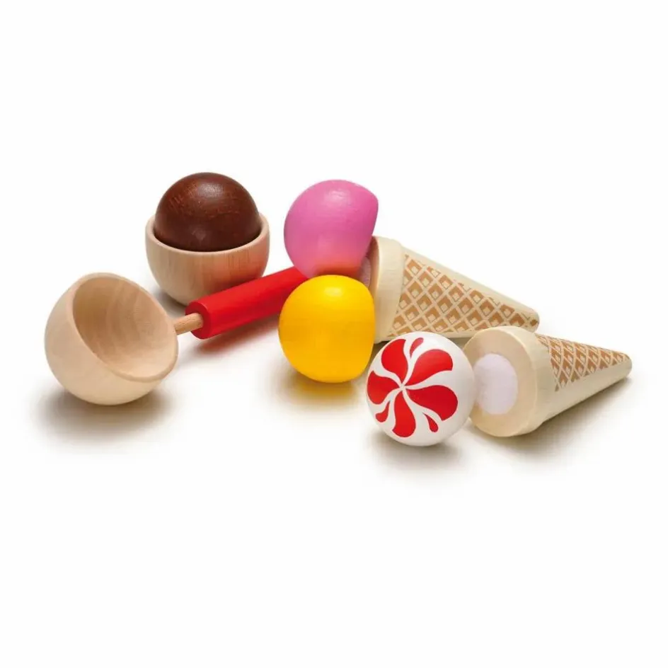 Erzi Assortiment de glaces - Set de 8 Multicolore