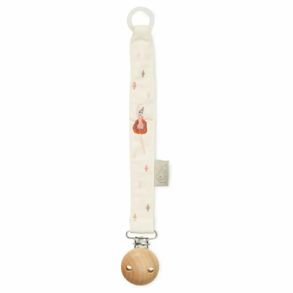 Cam Cam Puériculture|Vaisselle, Tétines*Attache tétine brodé Ballerina