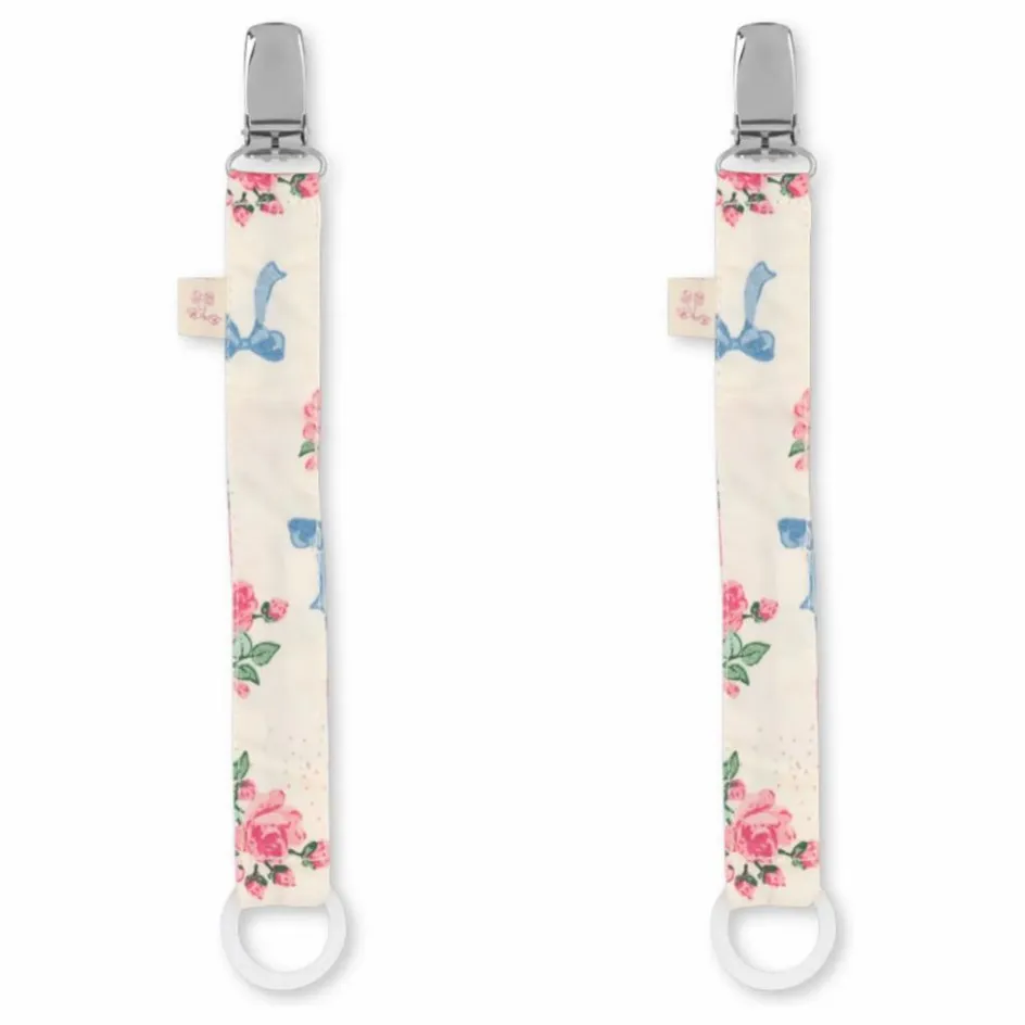 Konges Sløjd Attaches-tétines Bella Rosita - Set de 2 || Puériculture|Vaisselle, Tétines