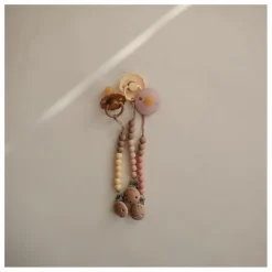 Sale Mushie Attache-tétine Eva | Blush