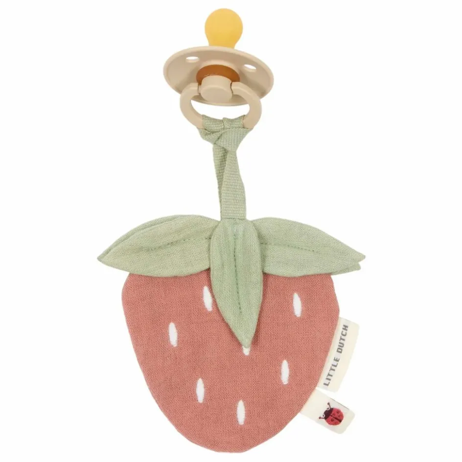 Little Dutch Attache-tétine Fraise || Puériculture|Vaisselle, Tétines
