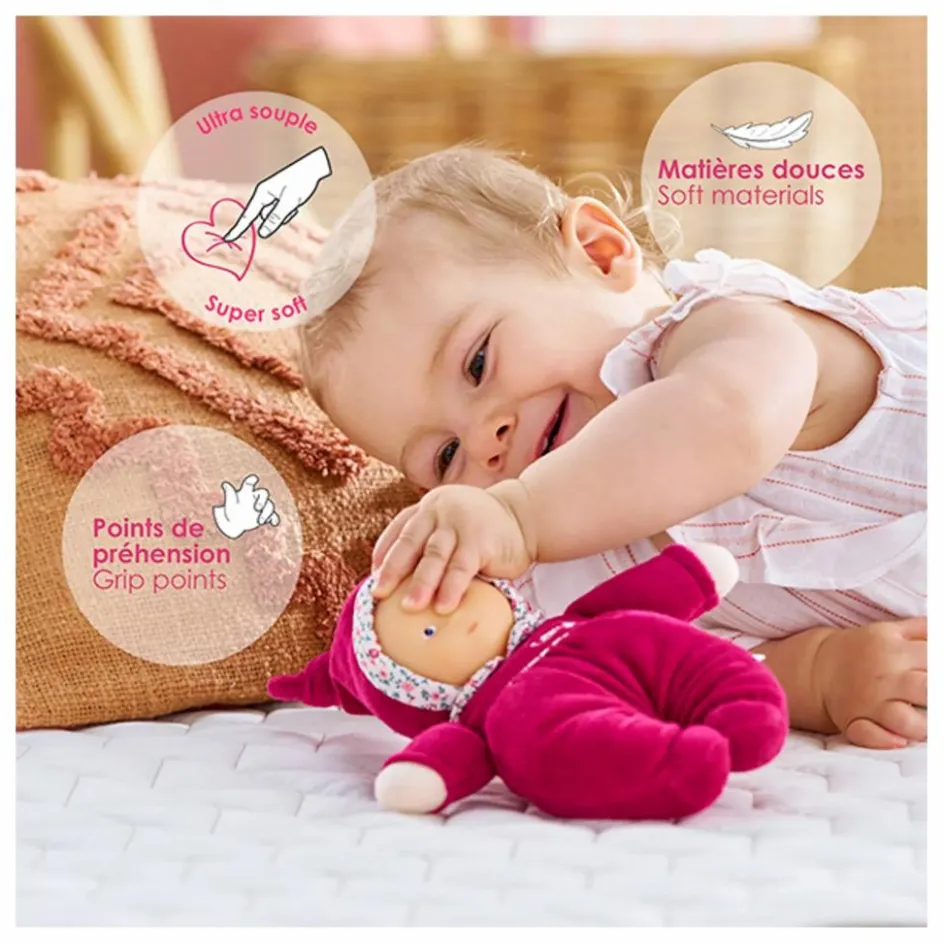 Best Babidoux - Doudou Rose Grenadine | Poupées|Doudous, Peluches