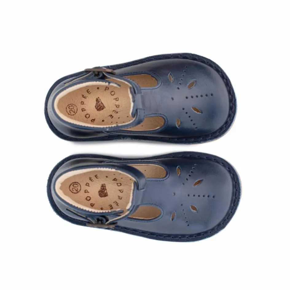 Outlet Poppée Babies Ajourées Choufleur | Bleu marine
