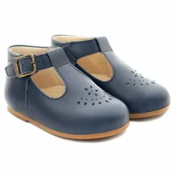 Hot Poppée Babies T-Bar Milton | Bleu marine