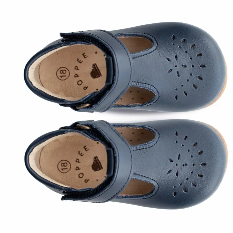 Poppée Babies T-Bar Milton Scratchs ||Enfant Ballerines|Ballerines