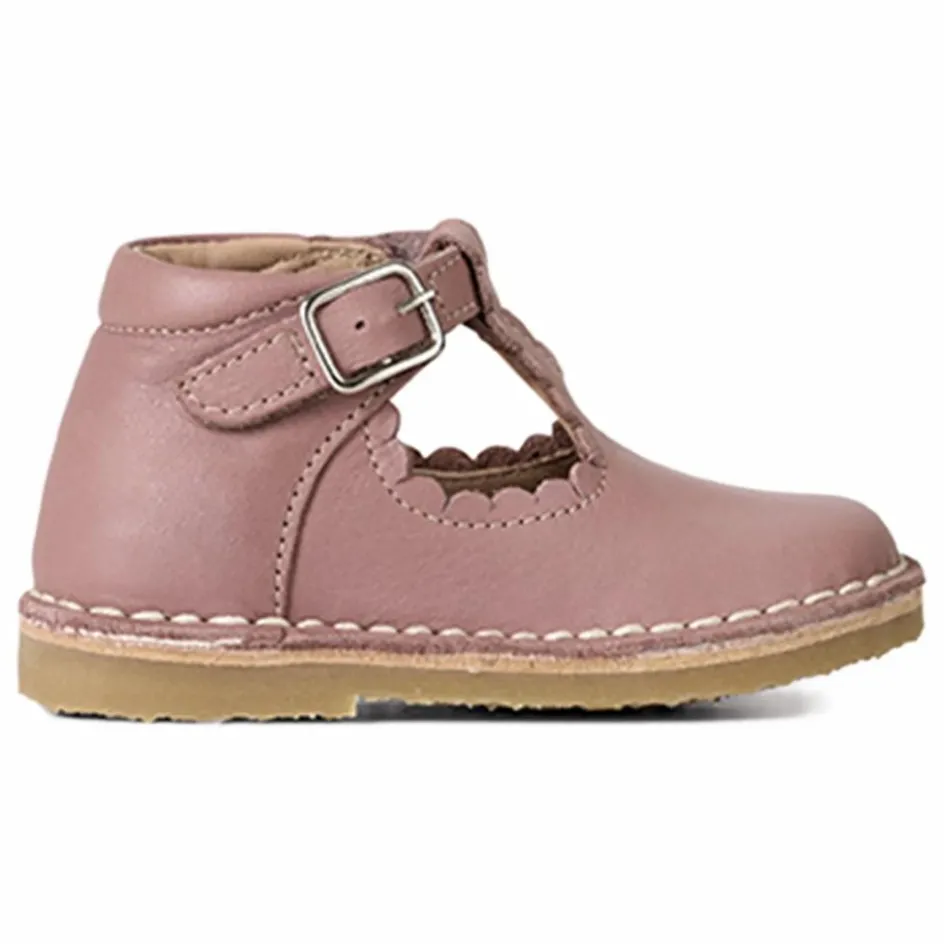 Clearance Babies T-Bar Scallop | Enfant Ballerines|Ballerines