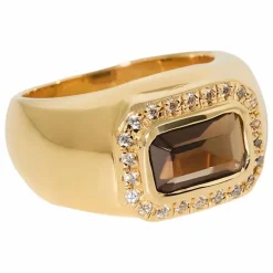 Online Irene d'Arloz Bague 01 | Quartz Fumé