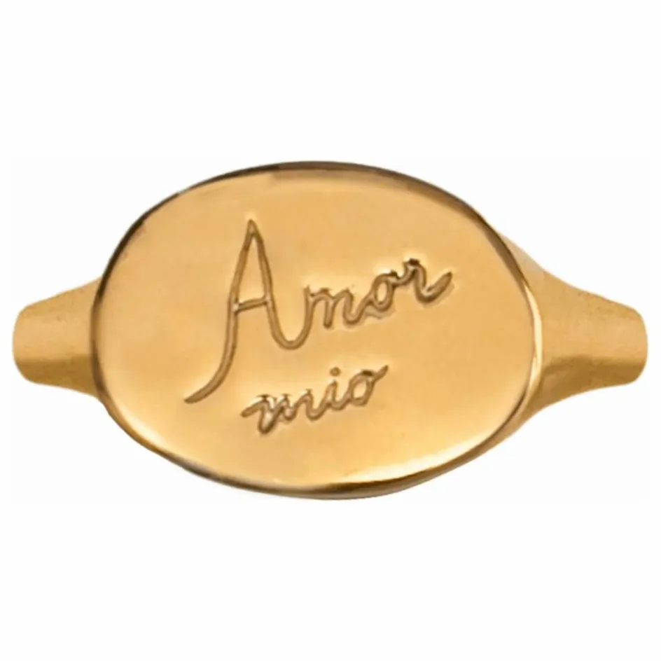 Discount Alhaja Bague Amor Mio | Doré
