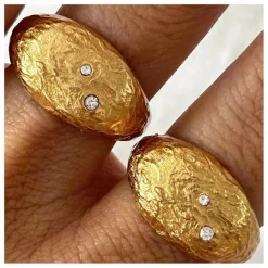 Sale Alhaja Bague Hydra | Doré