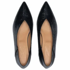 New Lachoix Ballerines Audrey Cuir | Noir