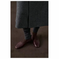 New Soeur Ballerines Bala Cuir | Lie de vin