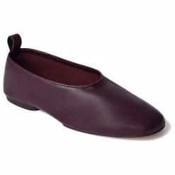 New Soeur Ballerines Bala Cuir | Lie de vin