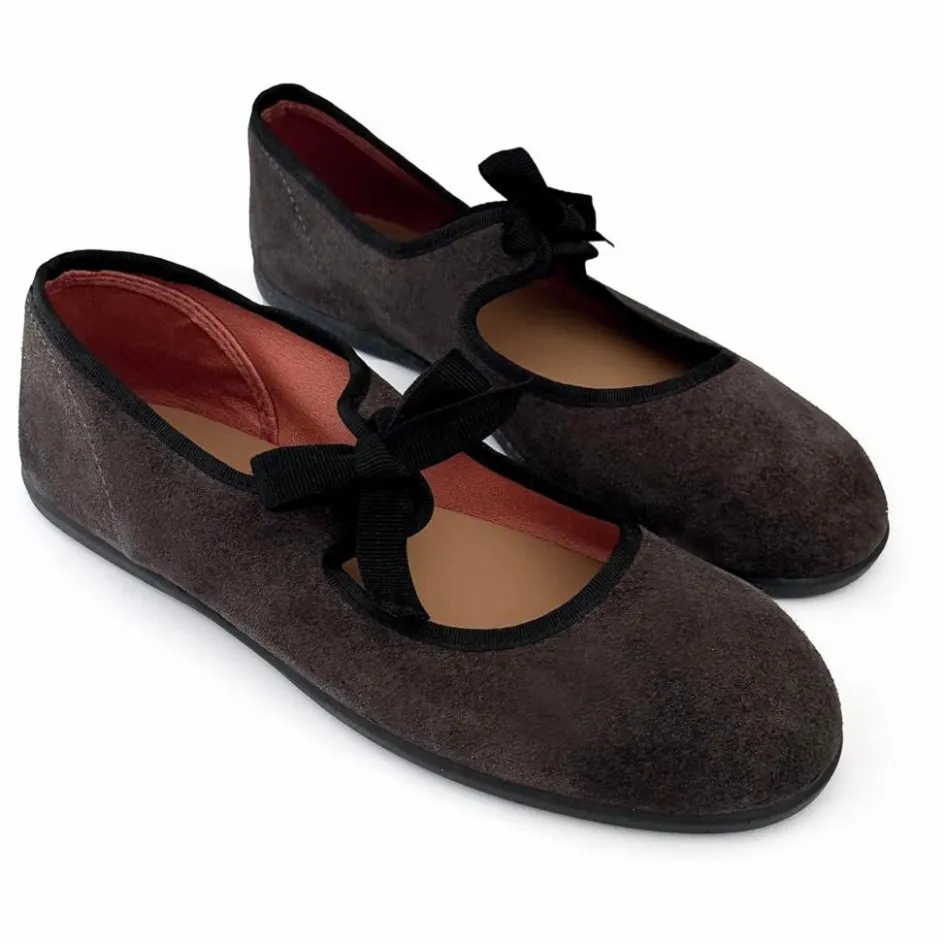 Discount Ballerines Bilbao Daim - Collection Femme | Femme Derbies, Mocassins, Ballerines