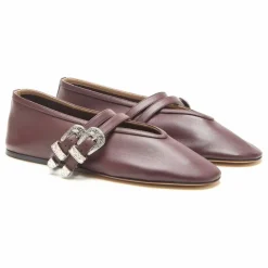 Clearance Ballerines Claudia Cuir | Femme Derbies, Mocassins, Ballerines