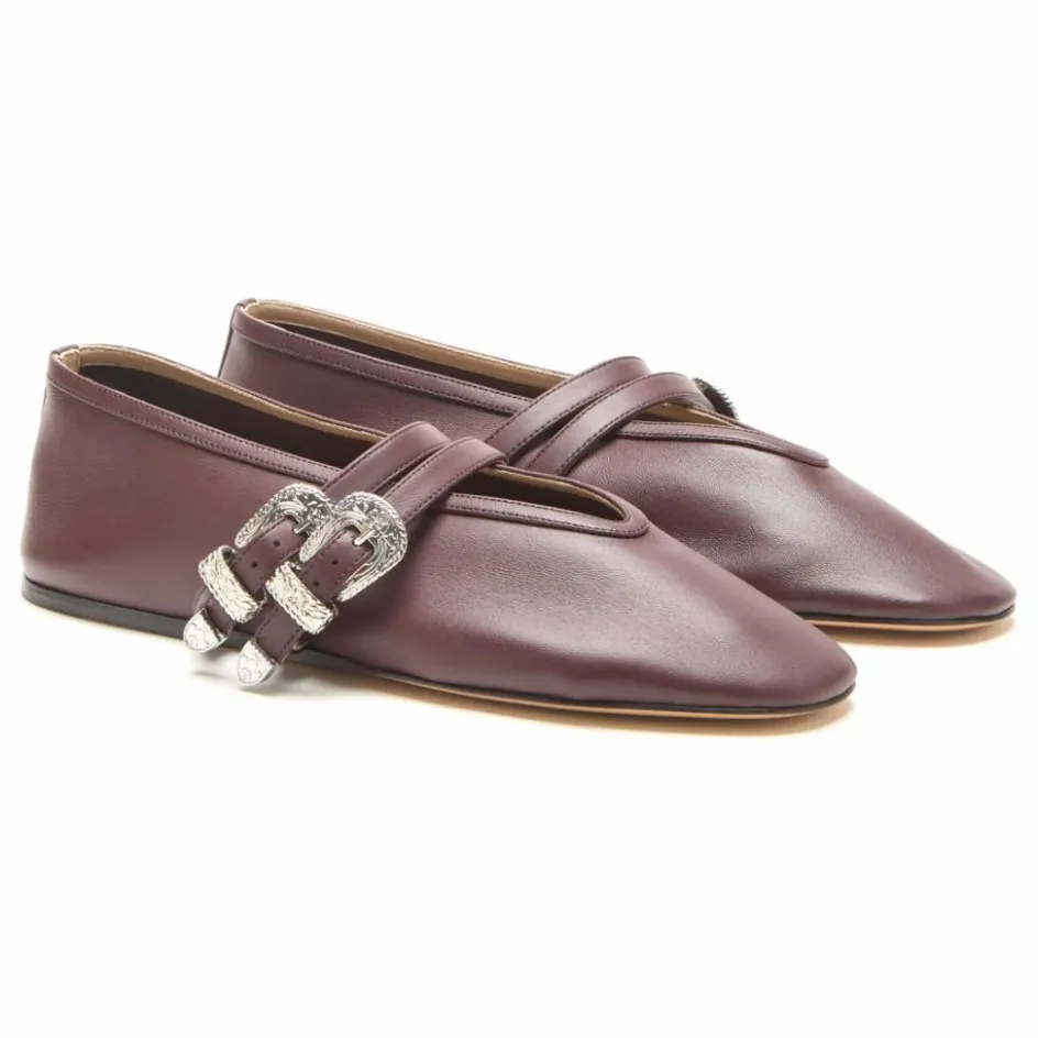 Clearance Ballerines Claudia Cuir | Femme Derbies, Mocassins, Ballerines