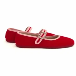 New Hermosilla Ballerines Coquelicot | Rouge