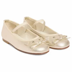 Bonpoint Ballerines Joie Cuir | Doré