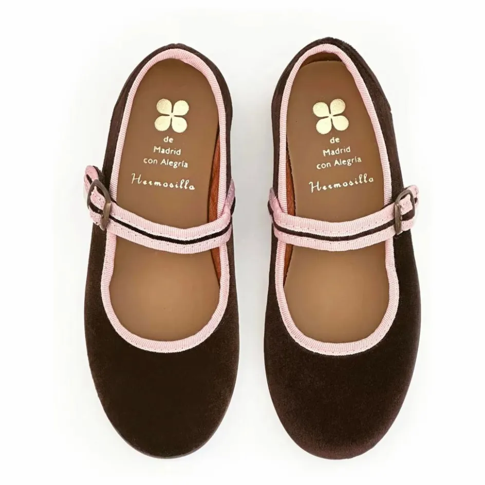 Enfant Hermosilla Ballerines*Ballerines León Velours |