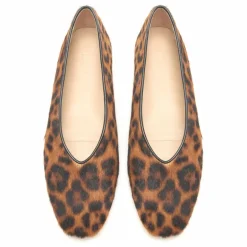 Le Monde Beryl Ballerines Regency Léopard Poils de Veau ||Femme Derbies, Mocassins, Ballerines