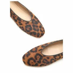Le Monde Beryl Ballerines Regency Léopard Poils de Veau ||Femme Derbies, Mocassins, Ballerines