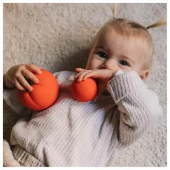 Online Balles sensorielles Salade de légumes - Lot de 3 Hochets Et Anneaux De Dentition|Jouets D'Éveil