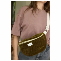 Homme Gabrielle Paris Sacs*Banane en velours côtelé |