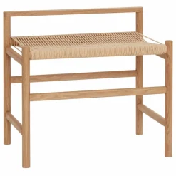 Hübsch Banc en et corde en bois FSC || Chaises, Tabourets, Bancs