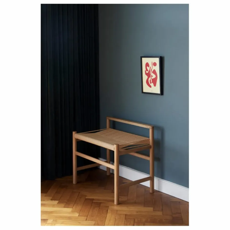 Hübsch Banc en et corde en bois FSC || Chaises, Tabourets, Bancs