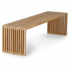HKliving Chaises, Tabourets, Bancs*Banc en teck