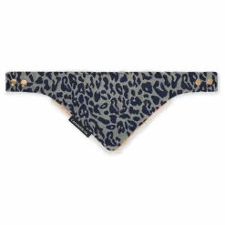 Discount Caramel & Cie Bandana Chien Léopard | Gris