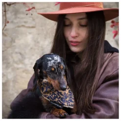 Caramel & Cie Accessoires Animaux*Bandana Chien Léopard |