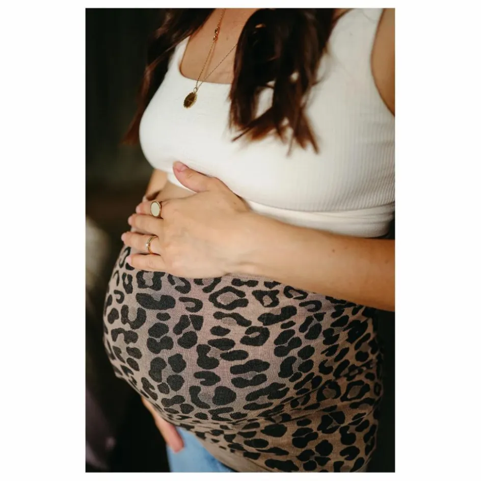 Clearance Mama Hangs Bandeau From Bump to Baby | Léopard