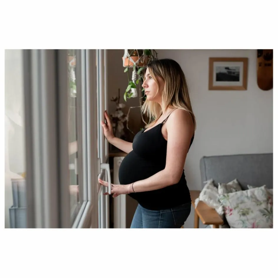 Mama Hangs Bandeau From Bump to Baby || Vêtements Pour La Grossesse/Maternité|Porte-Bébé