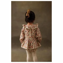 Enfant Louise Misha Bodies, Combinaisons|Combinaisons Et Bodies*Barboteuse India Fleurie Coton Bio |