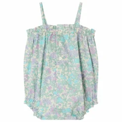 Best Barboteuse Nefle Liberty Coton Bio | Bodies, Combinaisons|Combinaisons Et Bodies