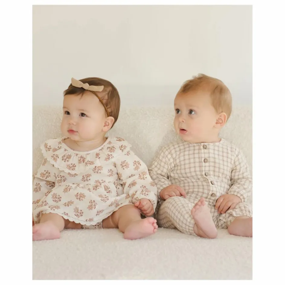 Online Barboteuse Volants Fleurie Gaze de Coton Bio | Bodies, Combinaisons|Combinaisons Et Bodies