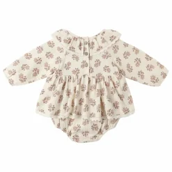 Online Barboteuse Volants Fleurie Gaze de Coton Bio | Bodies, Combinaisons|Combinaisons Et Bodies