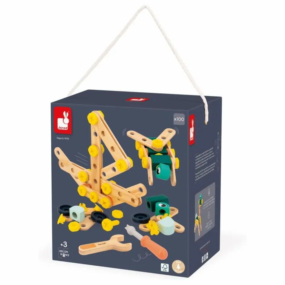 Clearance Baril Brico'Kids - 100 pièces Jeux Éducatifs