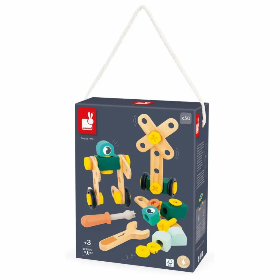 Best Baril Brico'Kids - 50 pièces Jeux Éducatifs