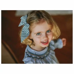 Sale Barrette Carlotta Rayures | Enfant Accessoires De Mode