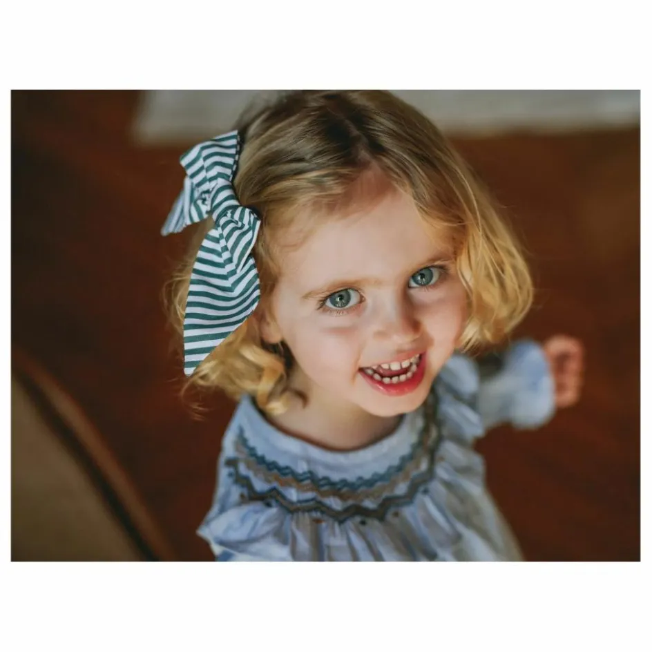 Sale Barrette Carlotta Rayures | Enfant Accessoires De Mode