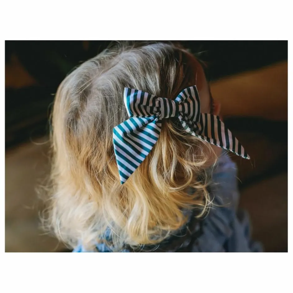 Sale Barrette Carlotta Rayures | Enfant Accessoires De Mode