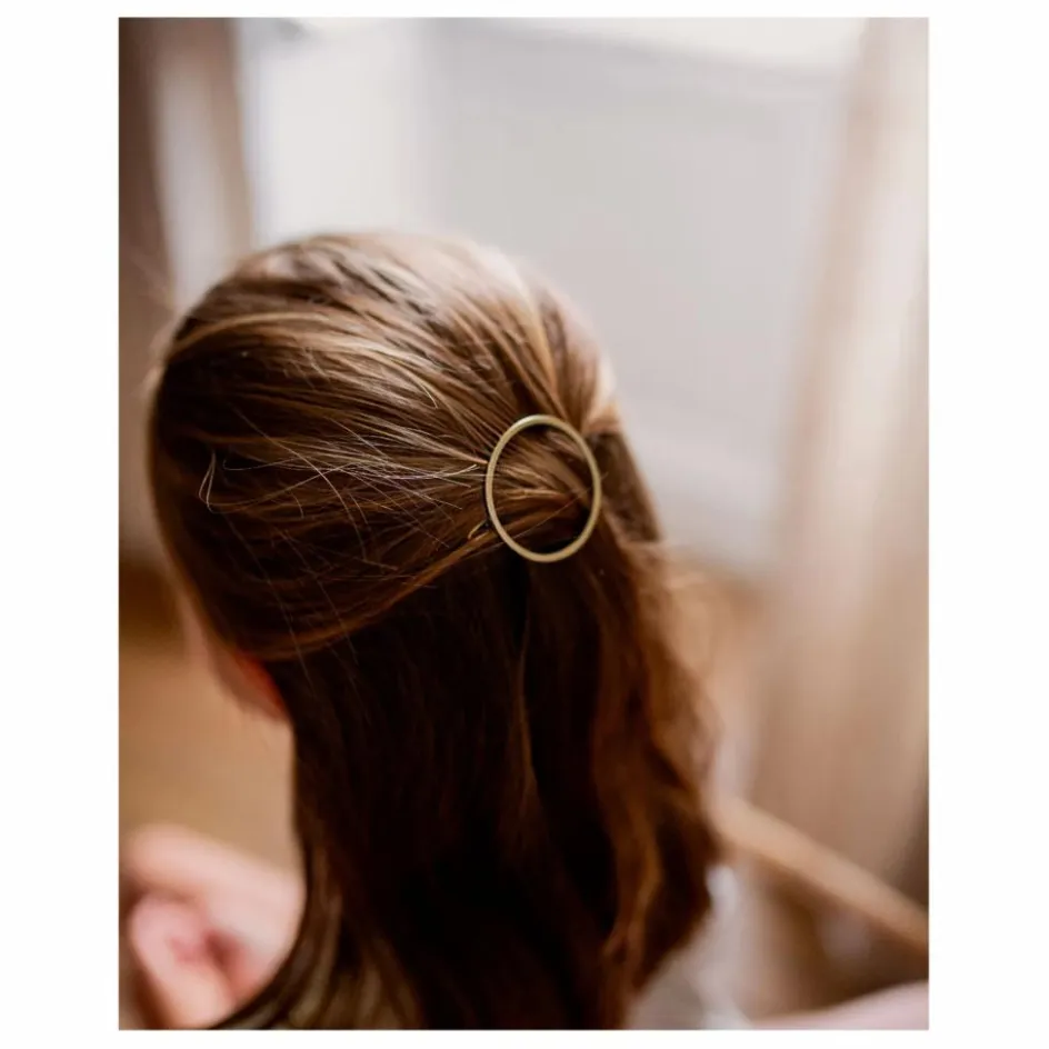Femme Bachca Accessoires Cheveux|Accessoires De Mode*Barrette ronde Emma |